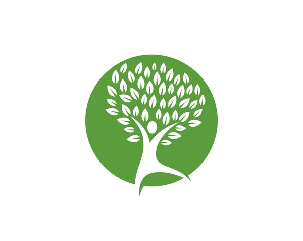 Szablon Logo kondycji — Wektor stockowy