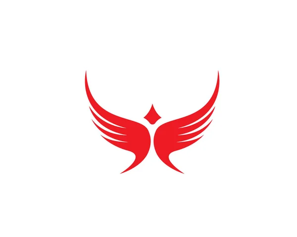Modello di logo Falcon — Vettoriale Stock