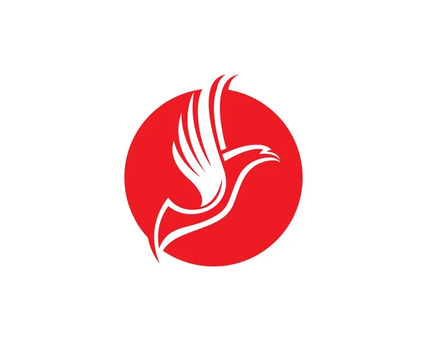 Πρότυπο λογότυπο γεράκι — Διανυσματικό Αρχείο