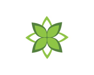Güzellik Lotus Logo şablonu
