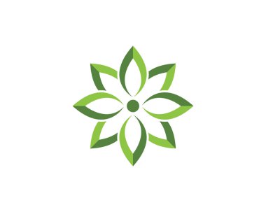 Güzellik Lotus Logo şablonu