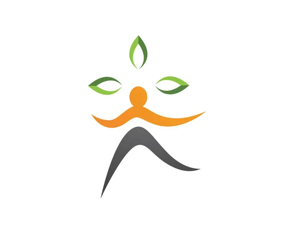 Logo vie saine — Image vectorielle
