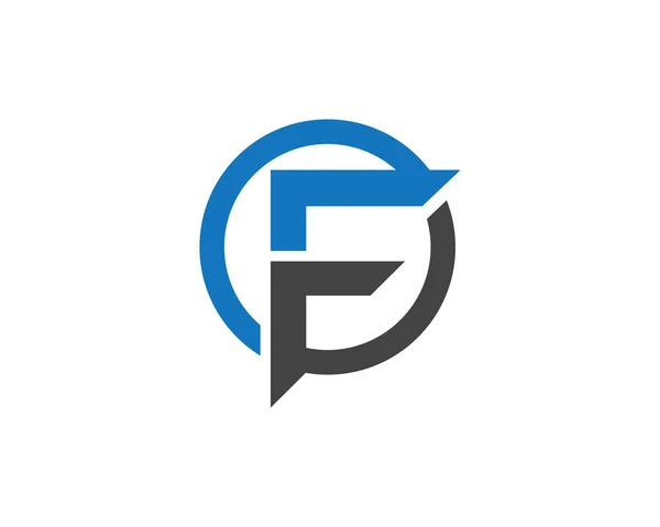 Logo společnosti Finance — Stockový vektor