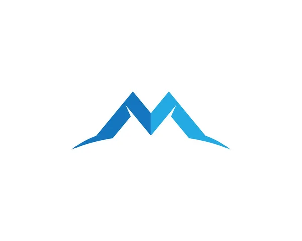 M lettre logo — Image vectorielle