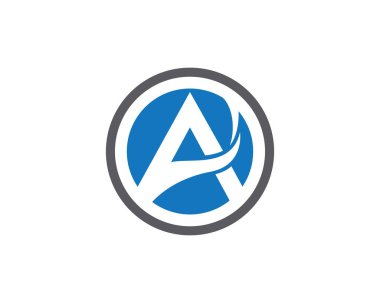  Bir harf logo şablonu