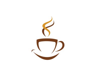 Kahve ve çay içecek logosu