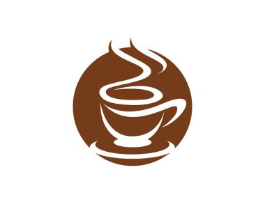 Kahve ve çay içecek logosu