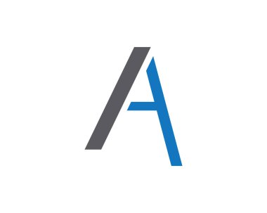  Bir harf logo şablonu