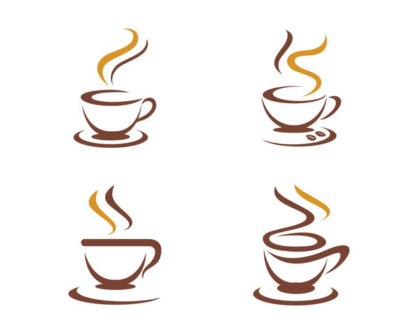 Coffee and tea drink logo