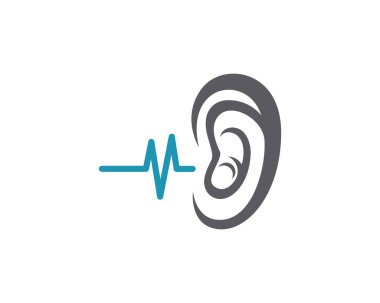 İşitme Logo şablonu