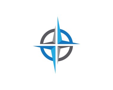 X Harfi Logo Şablonu