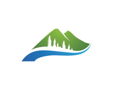 Dağ Logo şablonu
