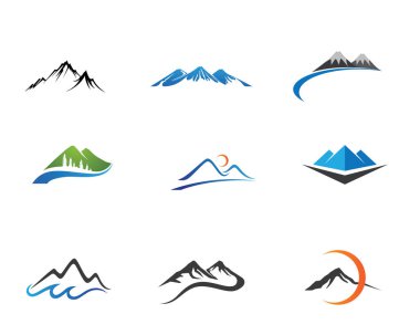 Dağ Logo şablonu
