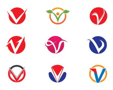 v harfi logosu
