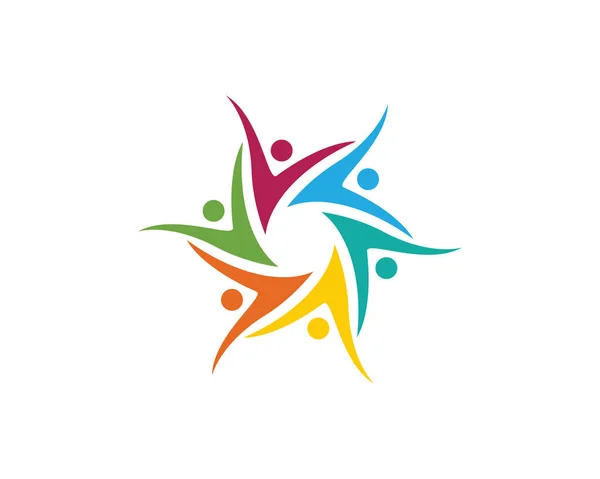 Логотип сообщества — стоковый вектор