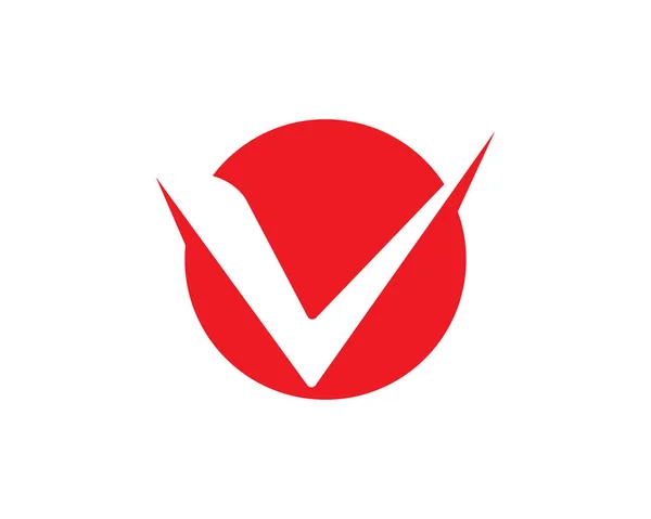 V Letter Logo — Stock Vector
