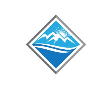 Dağ Logo şablonu