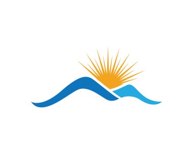 Dağ Logo şablonu