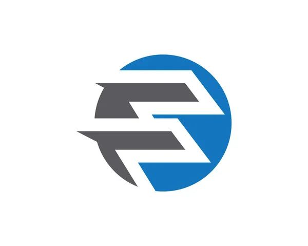 P brieven logo en symbolen — Stockvector