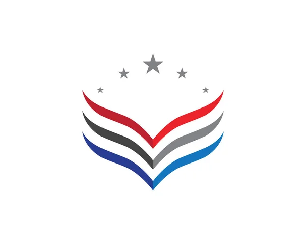 Şahin Logo şablonu — Stok Vektör
