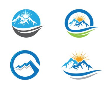 Dağ Logo şablonu