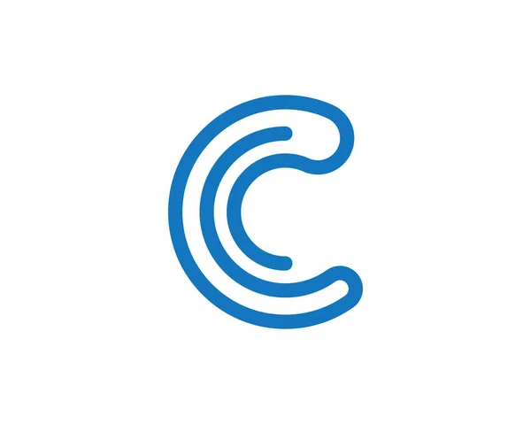 Logo y símbolos del círculo empresarial — Vector de stock