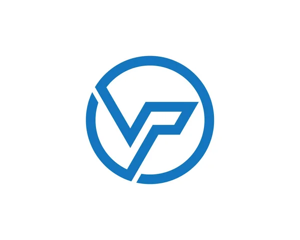 V Buchstabe Logo — Stockvektor