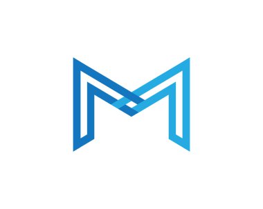 M harfleri logosu ve sembolleri