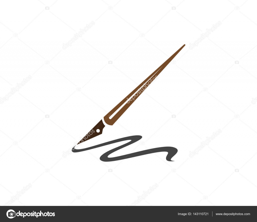 Pen write sign logo and symbols Stock Vector Image by ©elaelo