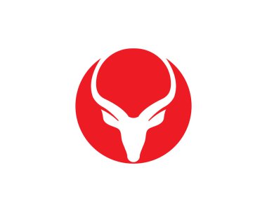 Boğa boynuzu baş logo ve sembolleri