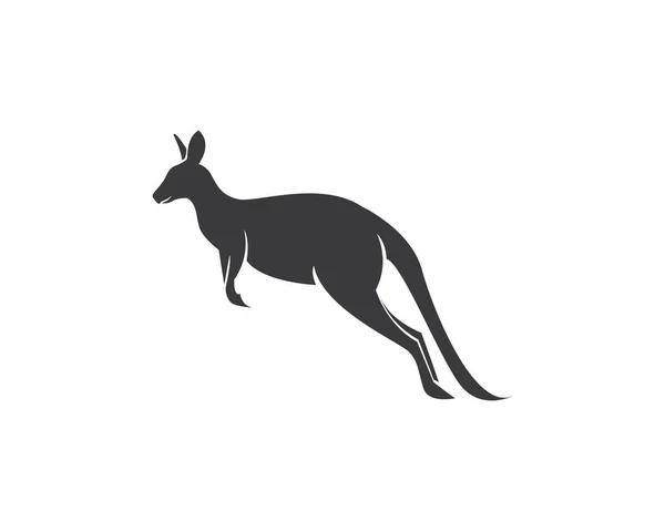 Känguru-Symbolvektor — Stockvektor