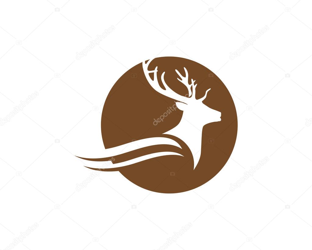  deer head logo and symbols 