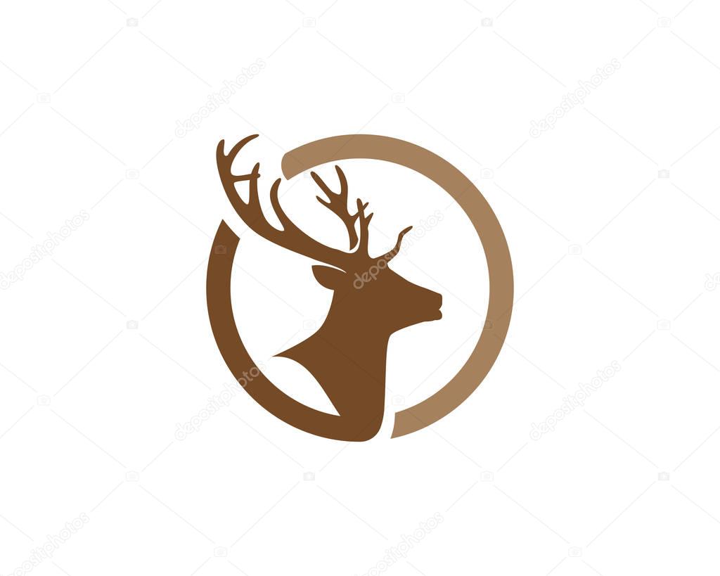  deer head logo and symbols 