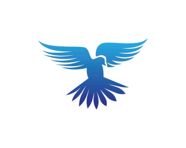 Vektör işareti kuş uçuş soyut