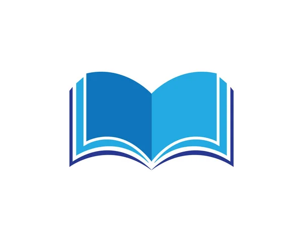 Lese- und Schreibvorlagen-Symbole für Bücher — Stockvektor