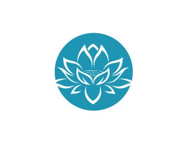 Güzellik Vektörü çiçek tasarımı logo şablonu simgesi