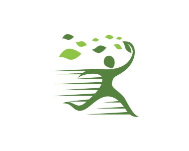 Başarı insanlar logo şablonu vektörel çizimler simgeler sağlık