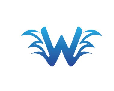 Kanat kuş logo ve şablon