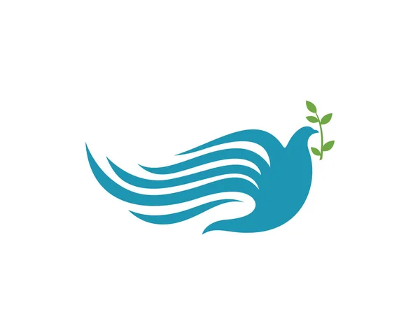 Векторный знак абстрактной птицы в логотипе полета — стоковый вектор
