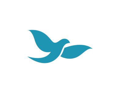  Kuş Güvercini Logo Şablonu