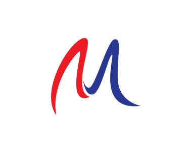M harfi logosu ve sembolü 