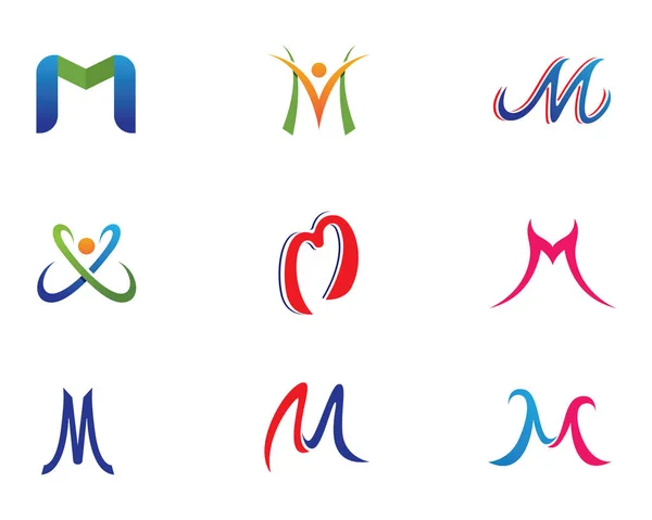 M letter logo and symbol — Stock Vector