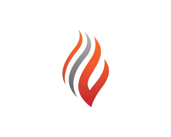 Feuer Flamme hots Logo — Stockvektor