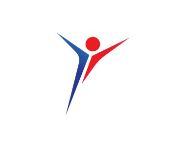 Logo şablonu - başarılı insanlar