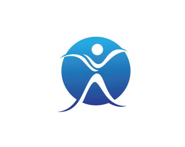 Logo şablonu - başarılı insanlar