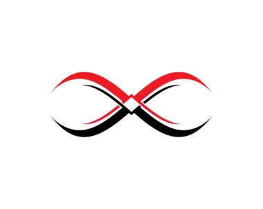 Infinity logo ve sembolleri şablonu