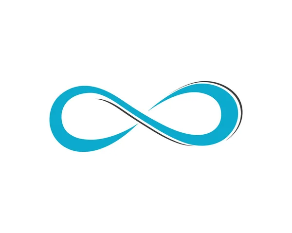 Infinity loga a symboly šablony — Stockový vektor
