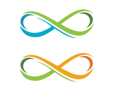 Infinity iş logo ve sembolleri şablonu 