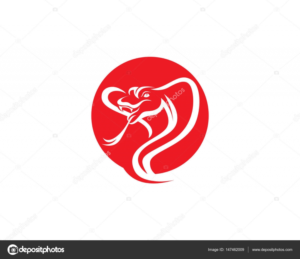 Desenho Uma Cobra Logotipo Forma Uma Cobra vetor(es) de stock de