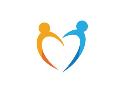 Sağlık Aile logo ve şablon